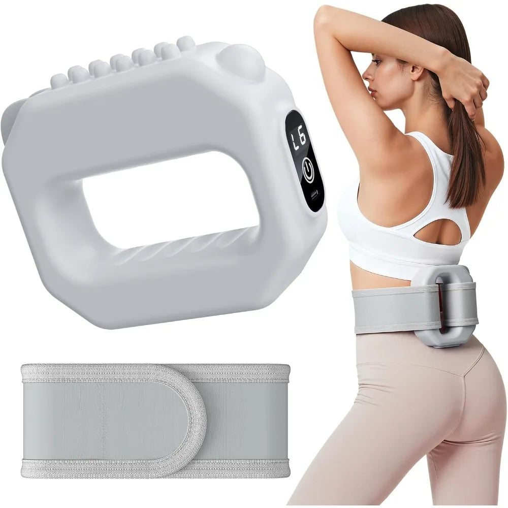 Portable Cordless Vibration Plate for Lymphatic Drainage Weight Loss Full Body Massager 6 Level Deep Tissue Percussive Fascia