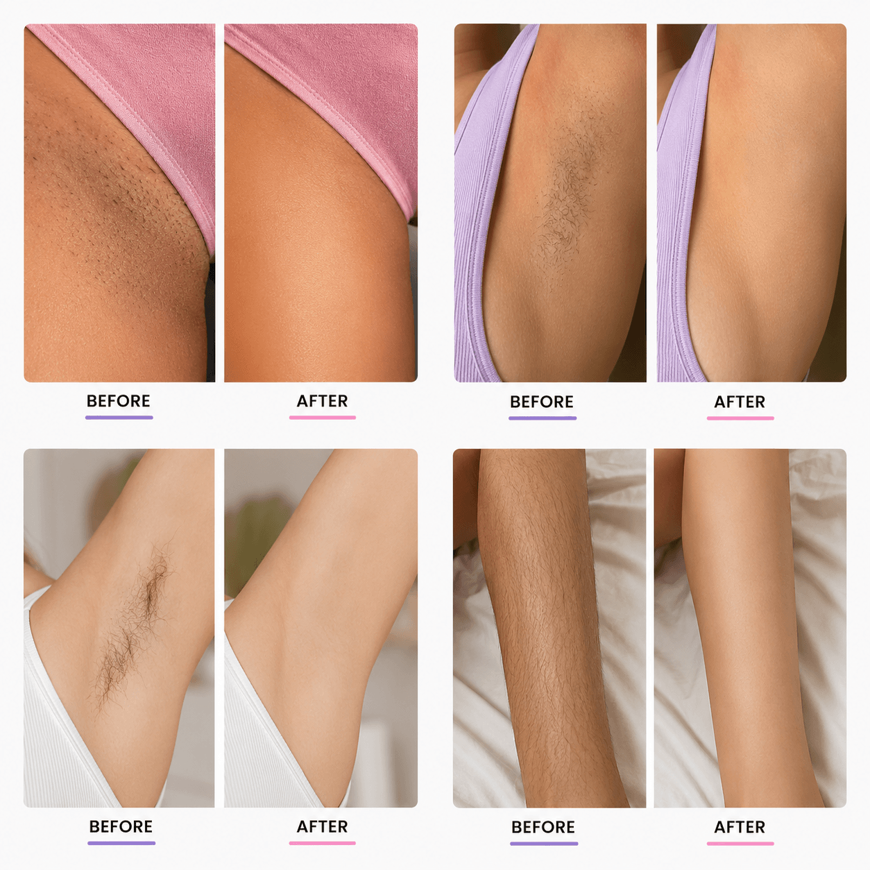 Veluneo™ 2-in-1 Body Shaver
