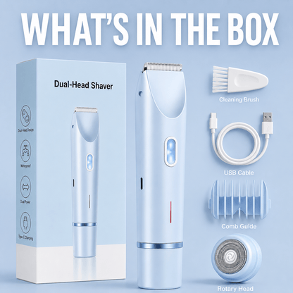 Veluneo™ 2-in-1 Body Shaver