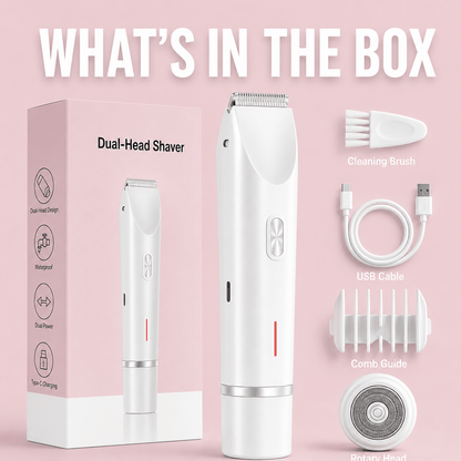 Veluneo™ 2-in-1 Body Shaver